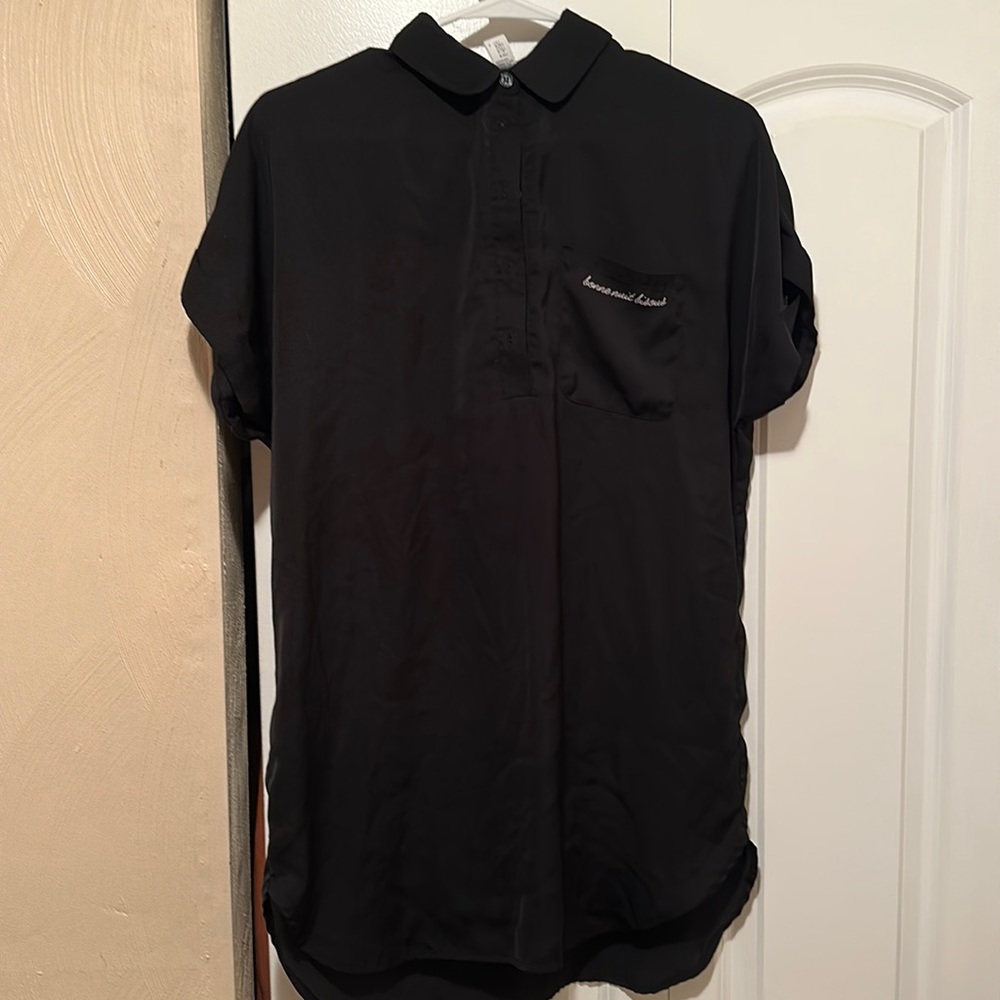 Black sleep dress